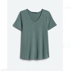 Pink Clover Julissa Embroidery Detail Knit Top, Size Medium. (Worn once.)